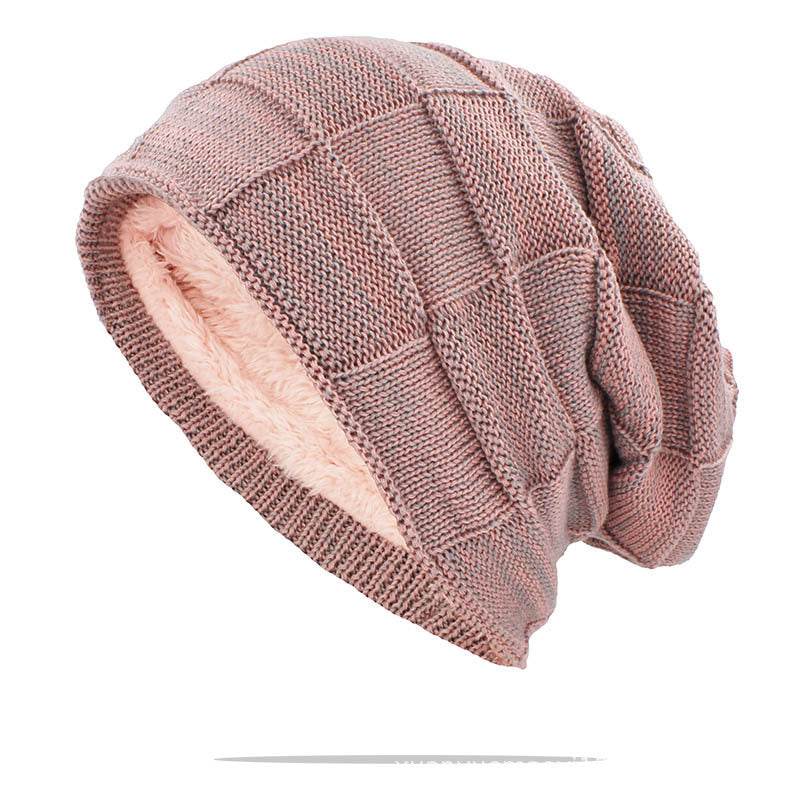 Women Men Winter Warm Hat For Unisex Outdoor New Wool Knitted Beanies Skullies Casual Cotton Hats - Mubimart