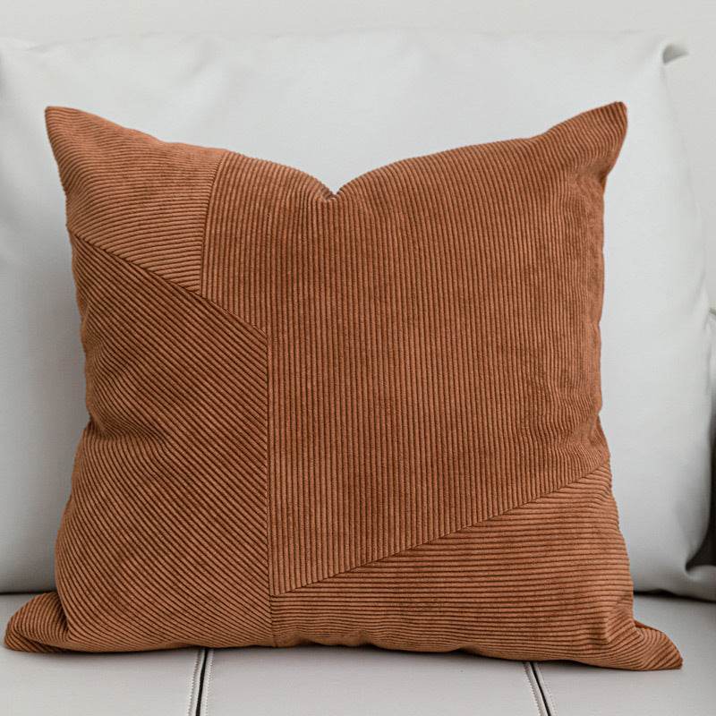 Modern Irregularly Spliced Hotel Sample Room Pillowcases - Mubimart