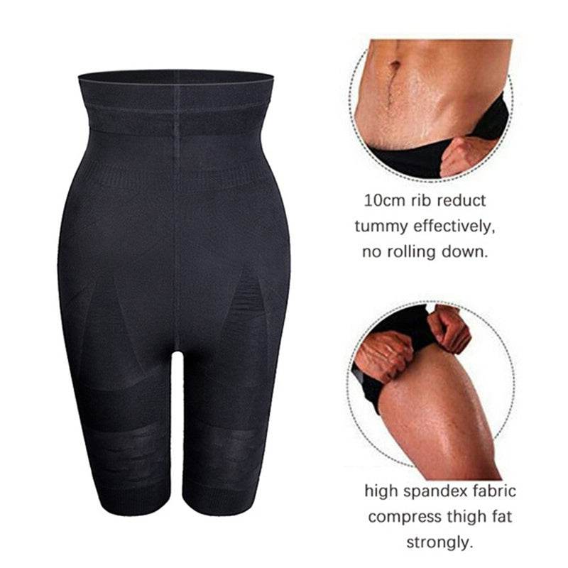 Men Slimming Body Shaper Waist Trainer High Waist - Mubimart