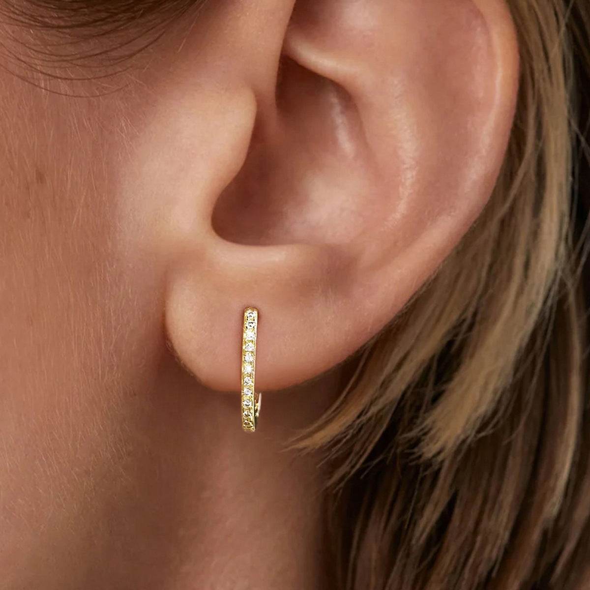 Lumiya Hoop Earrings - Mubimart
