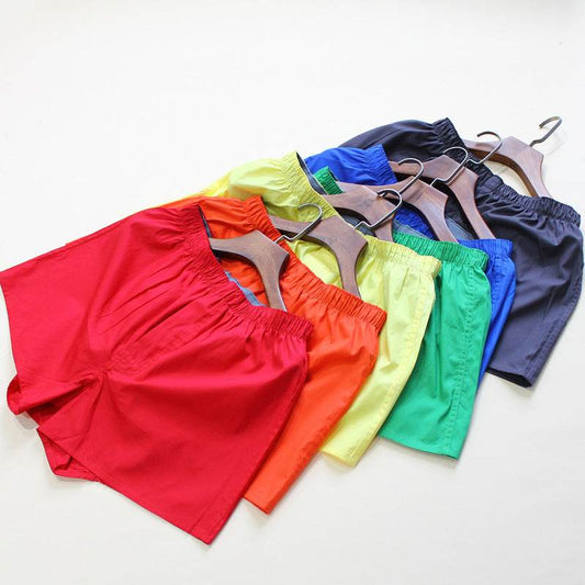 Men's Cotton Boxer Plus Size Youth Boxer Briefs - Mubimart