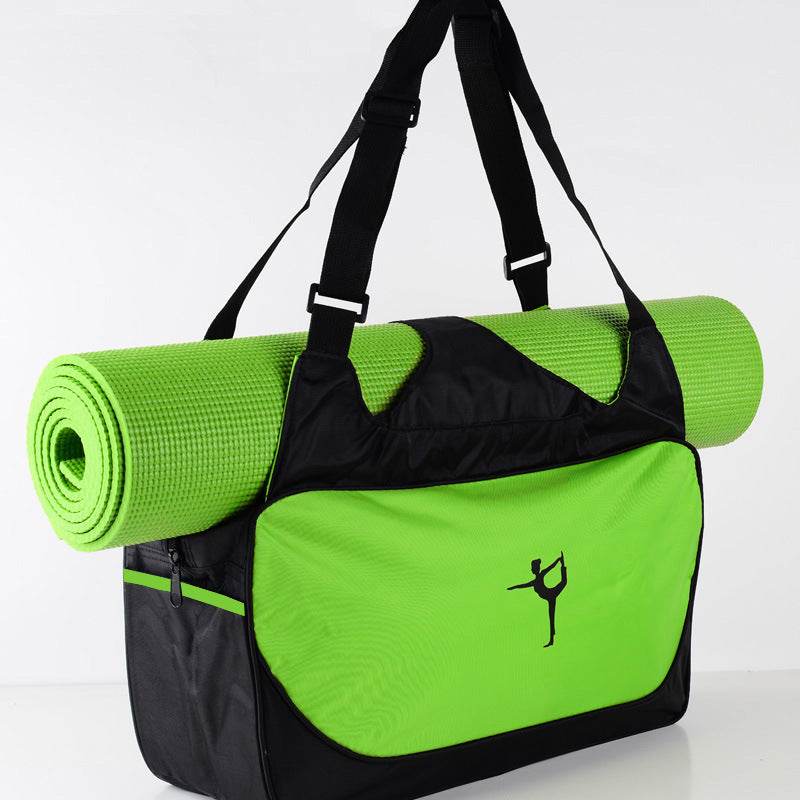 Yoga Bag Sports Travel Bag Large Capacity Yoga Mat Back - Mubimart