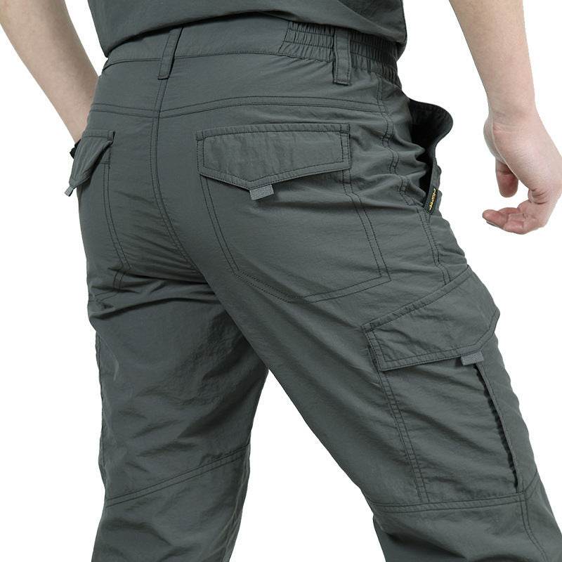Plus Size Loose Cargo Pants - Mubimart