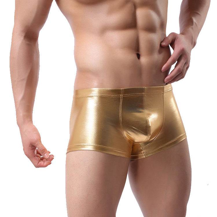 Patent leather boxer briefs - Mubimart