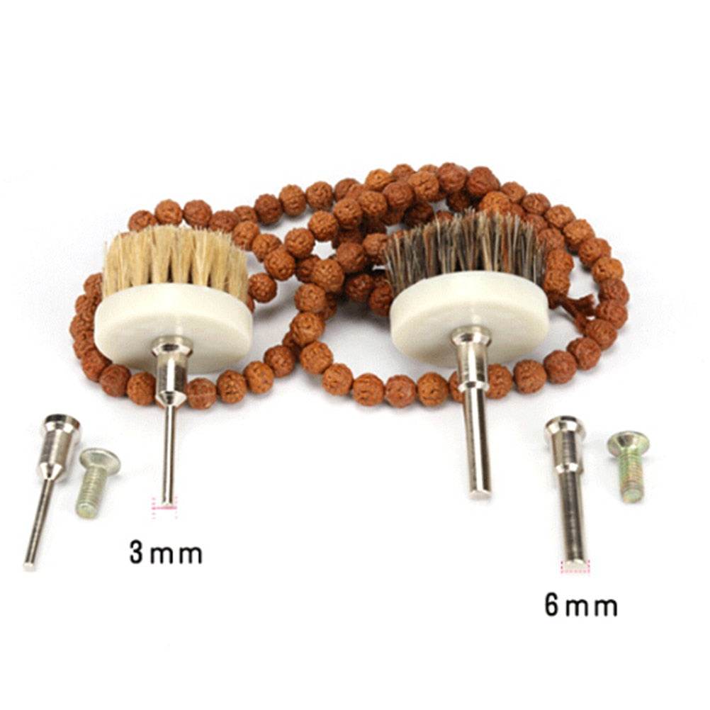 60mm Drill Power Scrub Clean Brush for Leather C Wooden Furniture Car Interors Cleaning Power Scrub - Mubimart