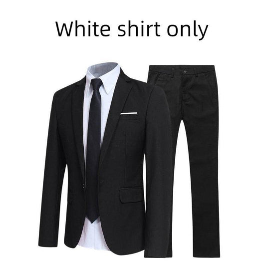 Suit 3-piece Suit Men Get Married In Business - Mubimart