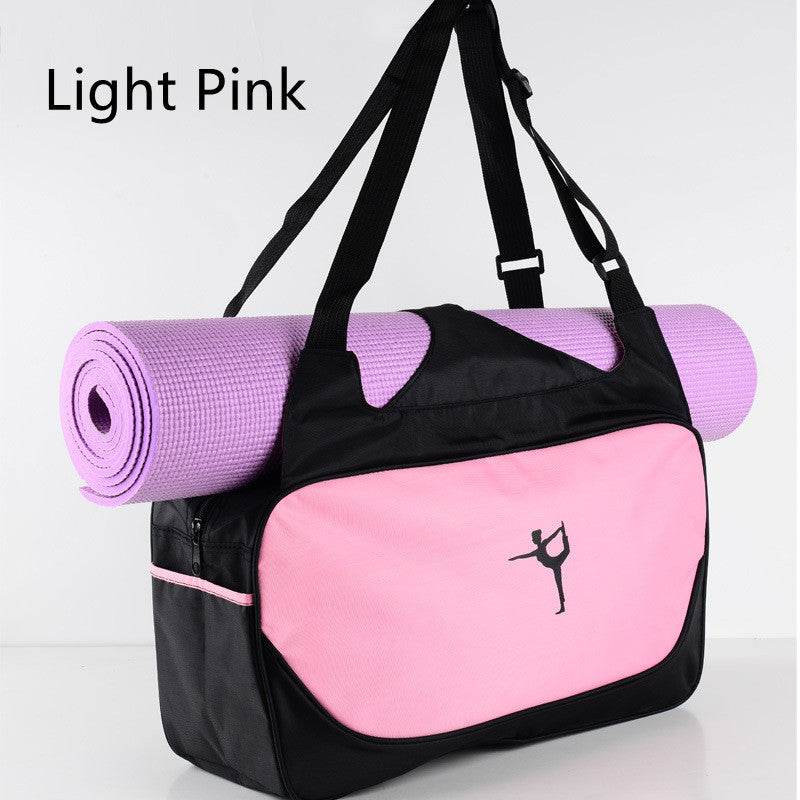 Yoga Bag Sports Travel Bag Large Capacity Yoga Mat Back - Mubimart