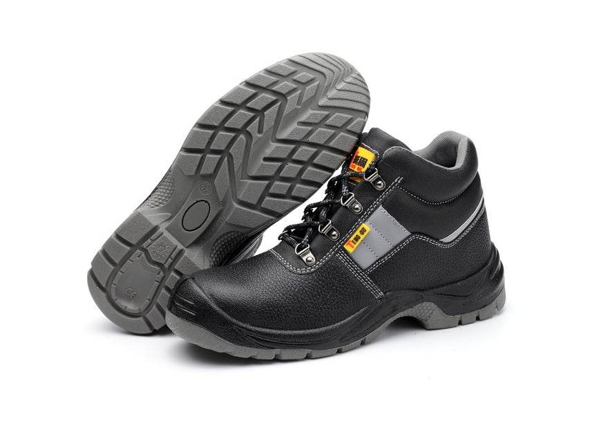 Safety Shoes Heavy Duty Sneakers Toe Cap Steel Women Shoe Tip Stainless Woman Steel Toe Shoes Protection Boots For Men - Mubimart