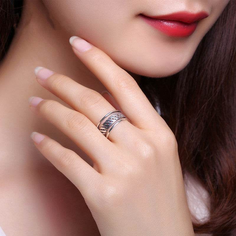 Vintage Thai Silver Ring - Mubimart