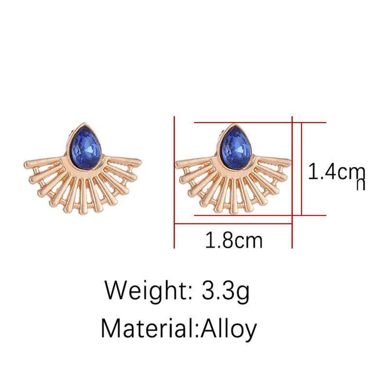 Bohemian Vintage Stud Earrings Women - Mubimart