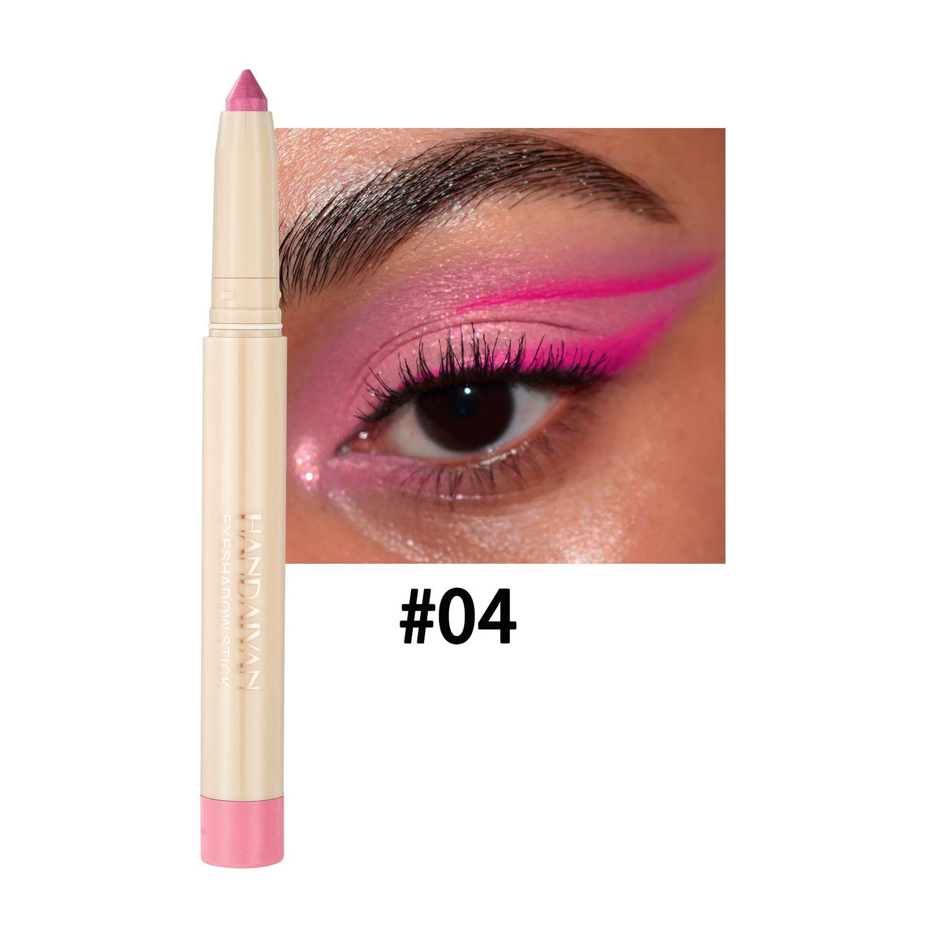 Cosmetic Eyeliner Gel Pen Lying Silkworm Mermaid Eye Shadow Pen Dual-use - Mubimart