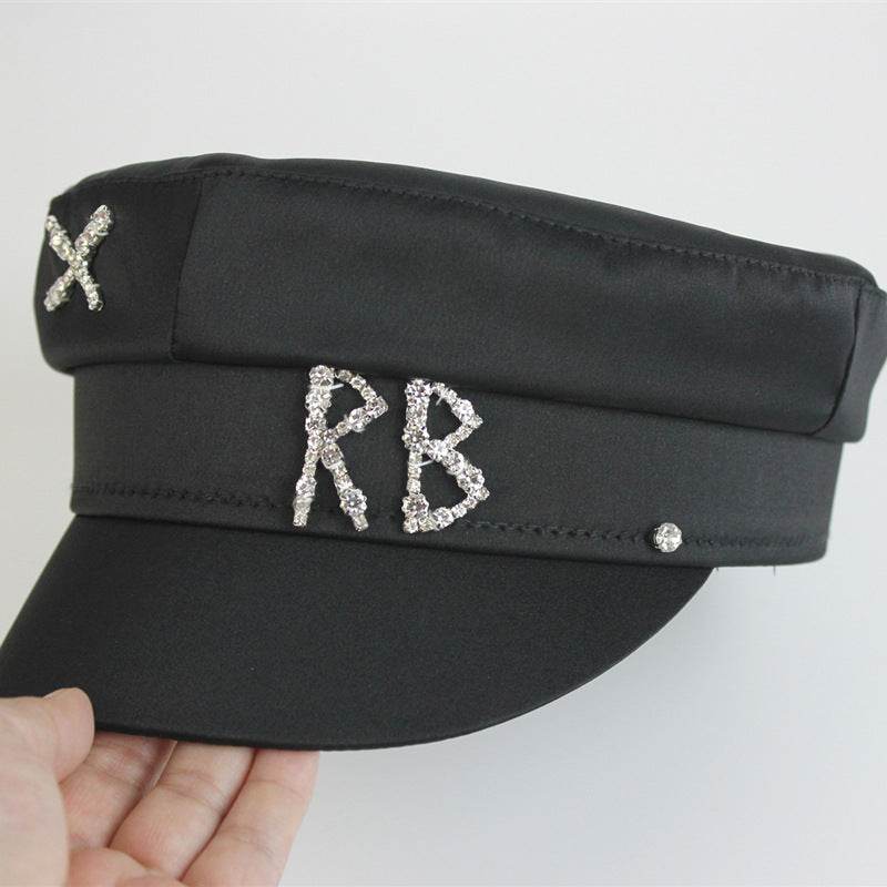 Navy Hat Fashion Outdoor Newspaper Boy Hat Cap - Mubimart