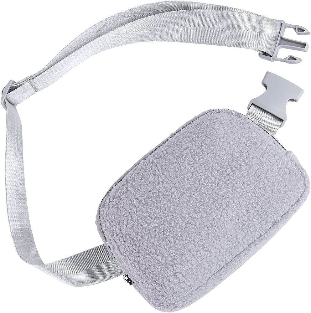 Plus Velvet Fanny Pack Sports Chest Crossbody Bag Outdoor Men's And Women's - Mubimart