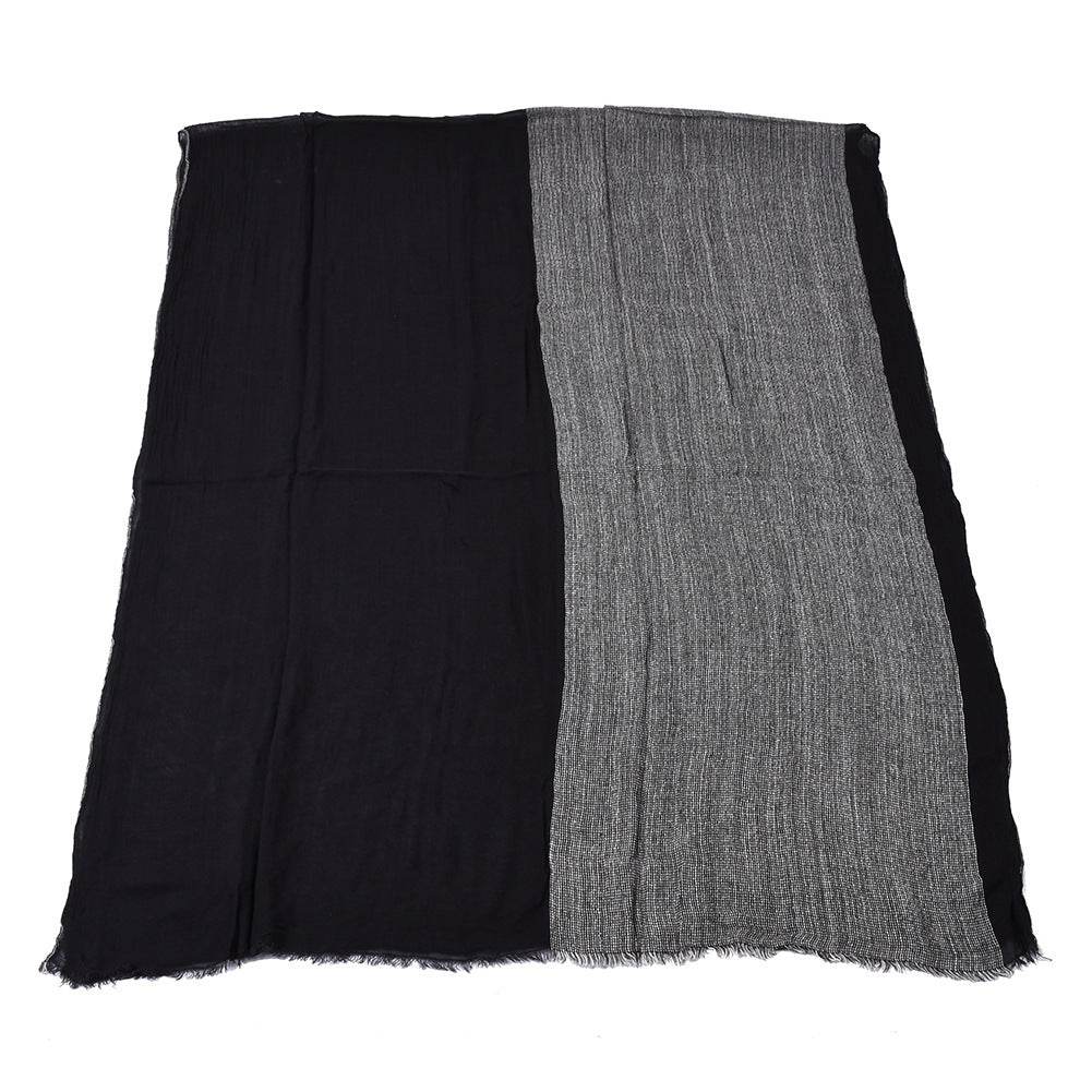 Autumn And Winter Cotton And Linen Yarn-dyed Scarf Men - Mubimart