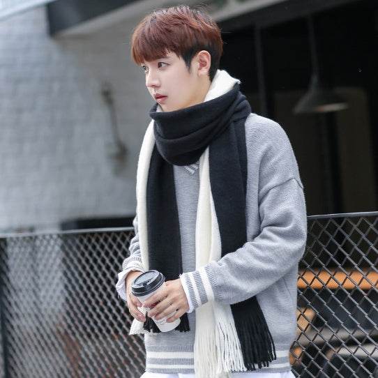Men Scarves Can Match Colors Fashion - Mubimart