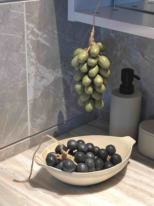 Aromatherapy Grape Handmade String Soap