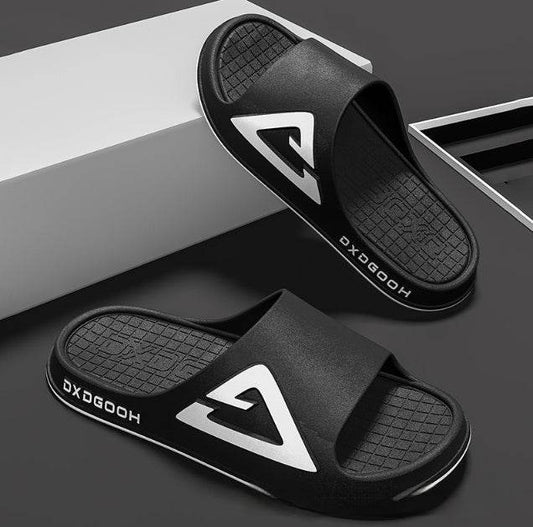 Flip-Flops Outdoor Non-slip Slip Slip-on Slippers For Men - Mubimart