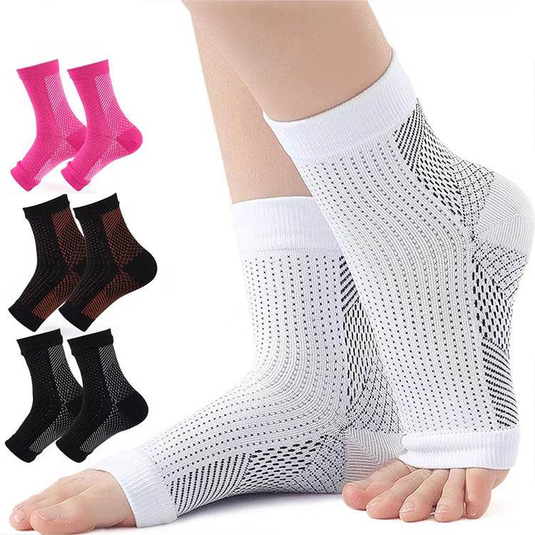 Outdoor Fitness Socks Toe Protection Compression Socks - Mubimart