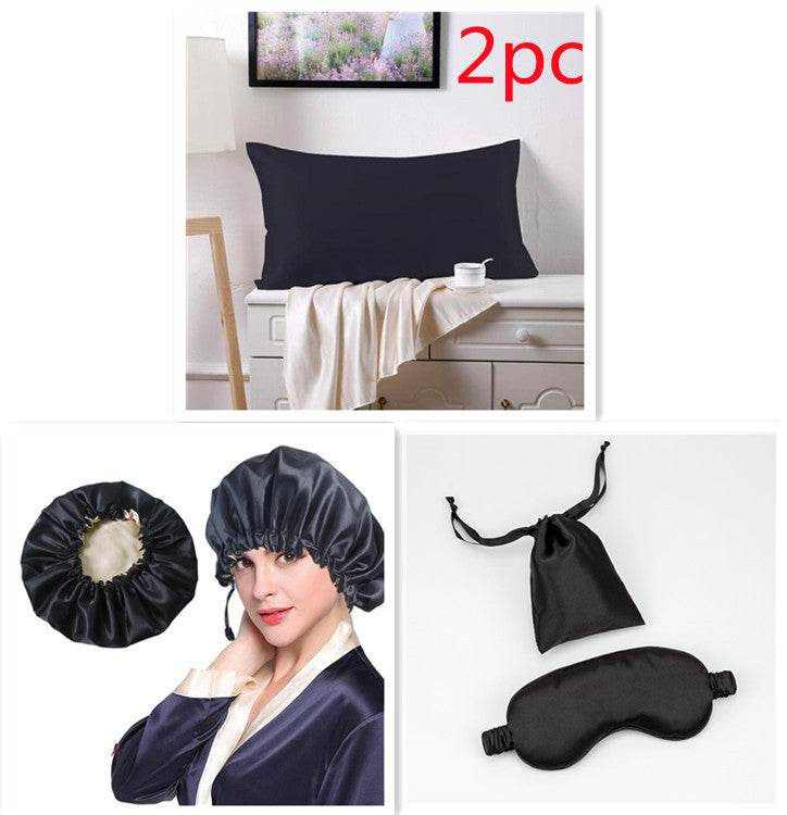 Silk Pillowcase 100 Silk Pillowcase 19mommes Double-Sided - Mubimart