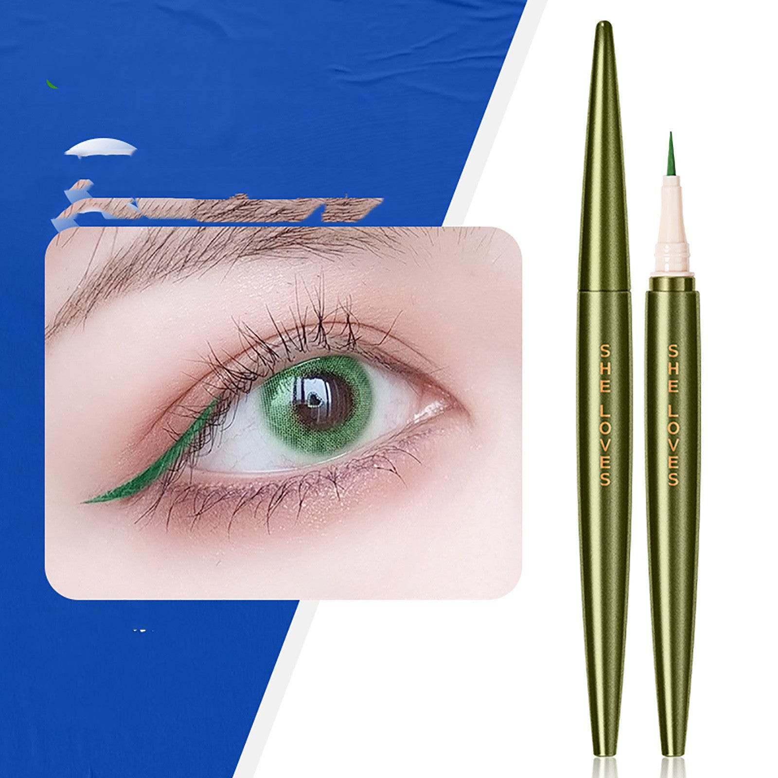 Liquid Eyeliner Pencil In Black Brown Extra Fine Lower Lashes - Mubimart
