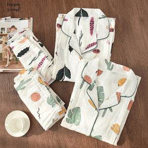 Sleepwear Cotton 100% Thin Maternity Wear - Mubimart