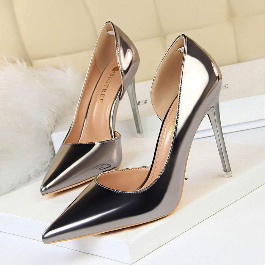 Simple stiletto shoes - Mubimart