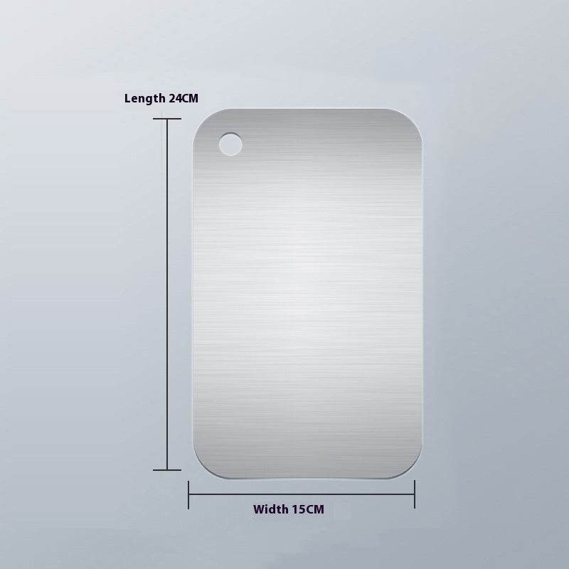 Kitchen Thickened Cutting Board Stainless Steel Cut Vegetables Meat Chopping Board Cooking Tools Anti-mold Cutting Boards Mats - Mubimart