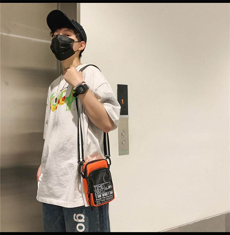 Work Clothes Sports Hip-hop Satchel - Mubimart