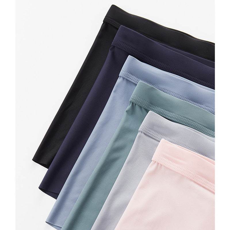 Mens Boxers Shorts Ice Silk Men Panties Seamless Sexy Underwear Man Underpants Pants Male Sexy Briefs Boxershorts Men - Mubimart