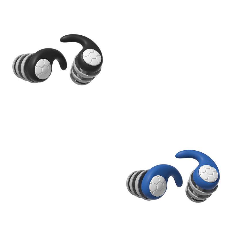 Sleeping And Swimming Waterproof Three-layer Silent Silicone Soundproof And Noise-reducing Earplug - Mubimart