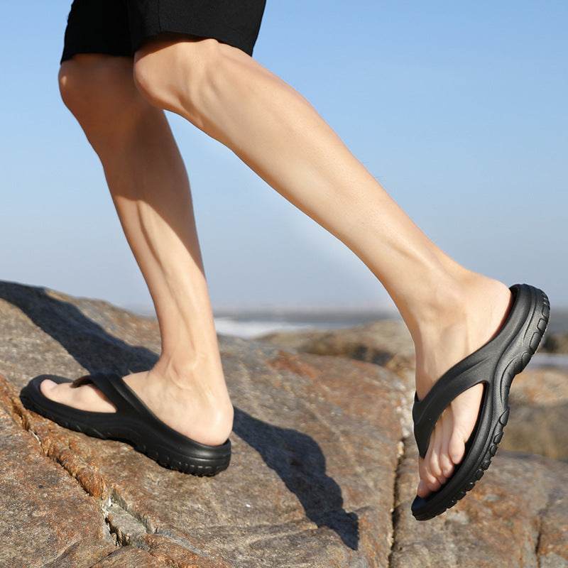 Summer Outdoor Sports Flip Flops Men - Mubimart