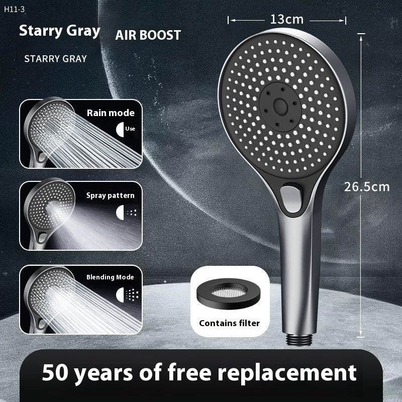 Shower Supercharged Shower Head Bathroom Water Heater Bath Heater Shower Head - Mubimart