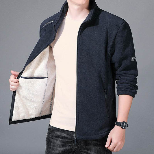 Thickened Coat Men's Jacket Trendy Coat - Mubimart