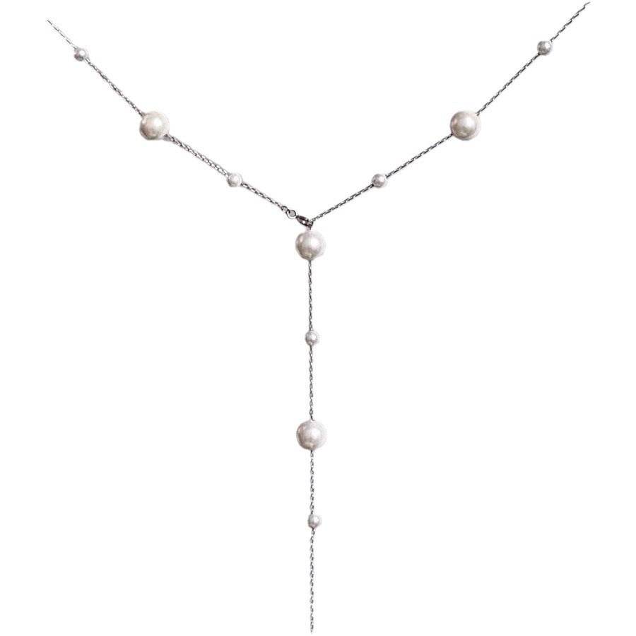 Trendy Pearl Necklace For Women Fashion Starry Pearl Choker Necklaces 2024 Fashion Jewelry Girl Gifts - Mubimart