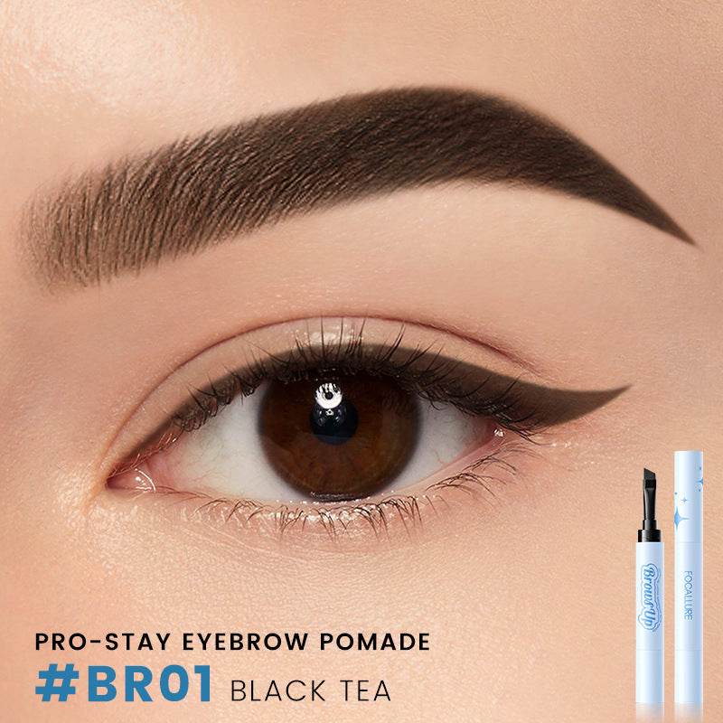 2 In 1 3D Eyebrow Gel Cream Eyeliner Pencil 3 Colors Waterproof Long-lasting Eyebrow Pomade Enhancers Makeup Cosmetics - Mubimart