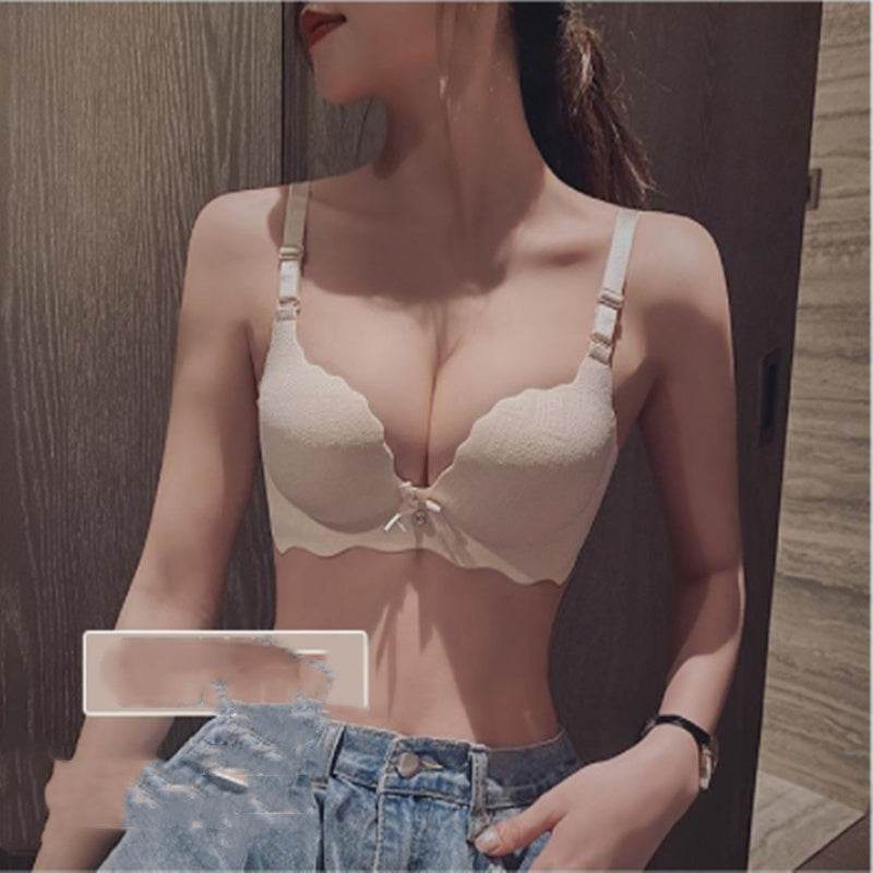 Women's Japanese Push Up Seamless Bra - Mubimart