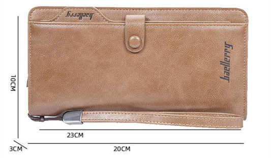 Men's Retro Multifunction Phone Bag Wallet - Mubimart
