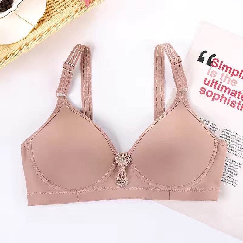 Women's Wireless Bra Breathable Large Size - Mubimart