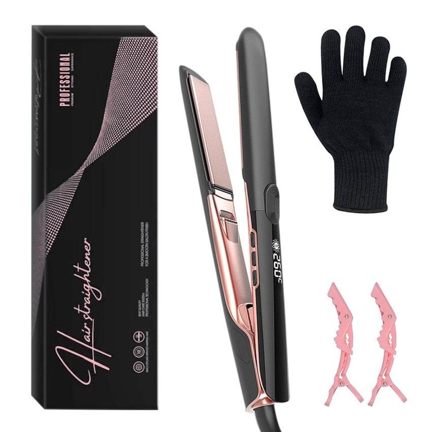 Hair Straightener Anion Hair Straighter Hair Curler - Mubimart
