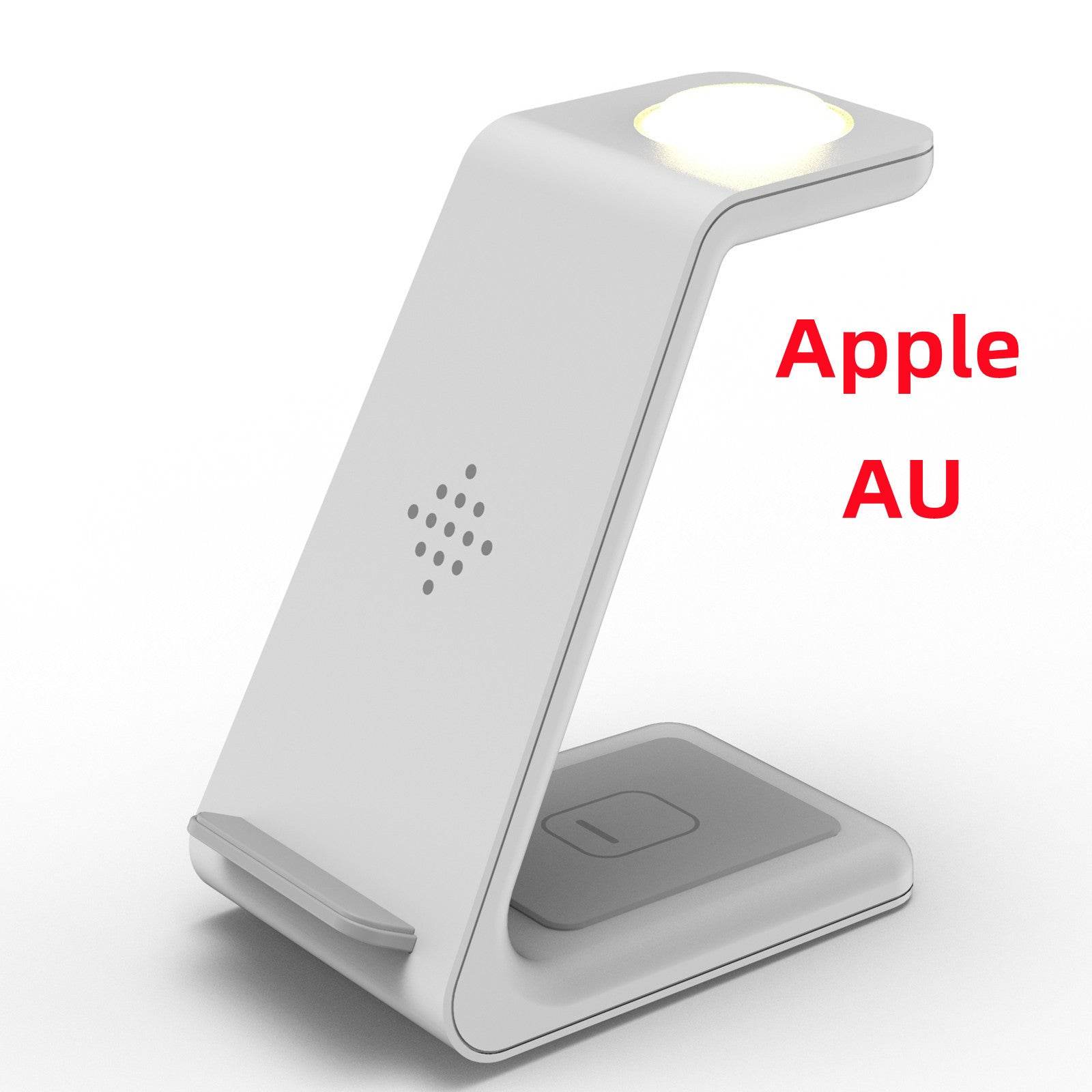 3 In 1 Fast Charging Station Wireless Charger Stand Wireless Quick Charge Dock For Phone Holder - Mubimart