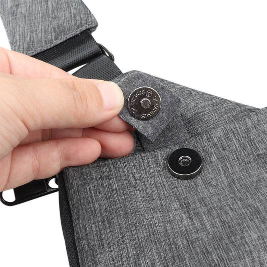 New Mens Digital Storage Gun Bag Diagonal Outdoor Sports Waist Bag - Mubimart