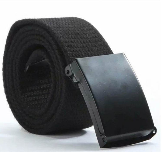 Candy-colored fashionable canvas belts for men and women - Mubimart