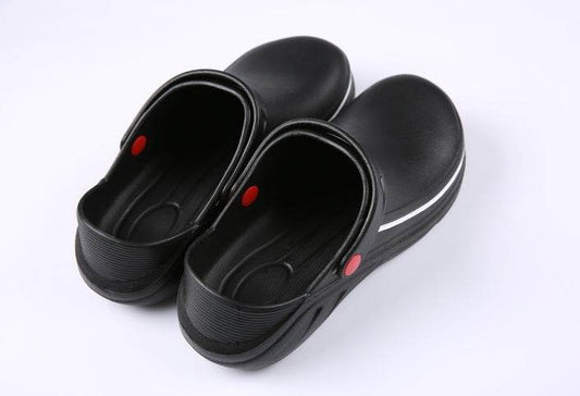Slip On Resistant Kitchen Shoes Chef Clogs Multifunctional Restaurant Garden Safety Work Medical Shoes For Men Women - Mubimart