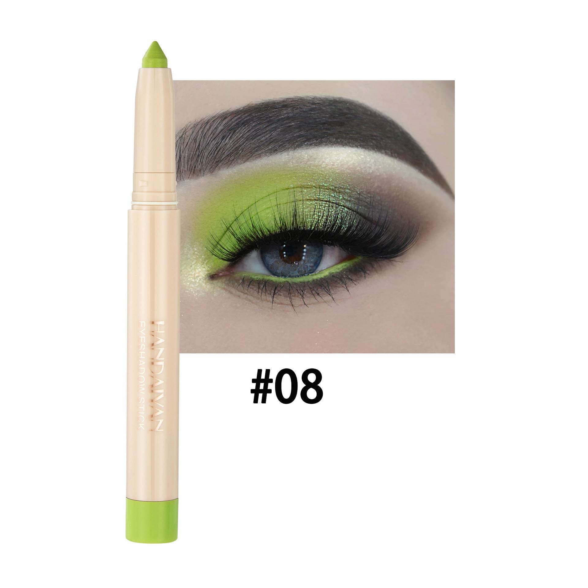 Cosmetic Eyeliner Gel Pen Lying Silkworm Mermaid Eye Shadow Pen Dual-use - Mubimart