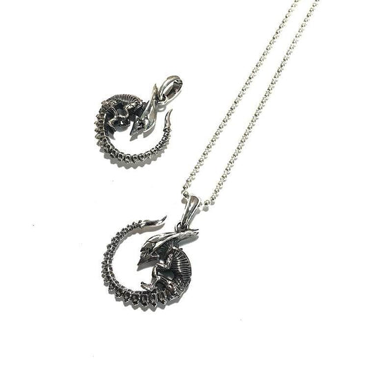 Mens Vintage Punk Hip-hop Necklace Pendant - Mubimart