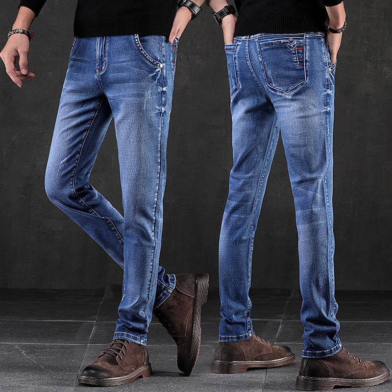 Men's slim fit jeans - Mubimart