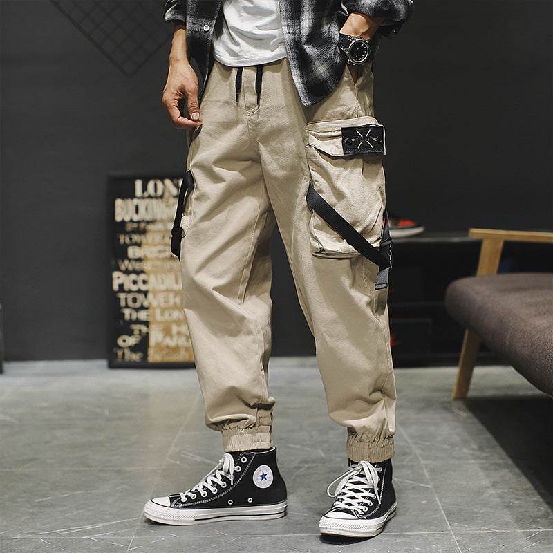 New Casual Pants Men Cotton Cargo Pants - Mubimart