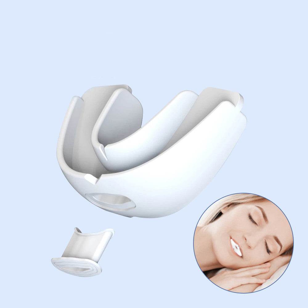 Anti Snoring Mouth Guard Braces Device Man Stop - Mubimart