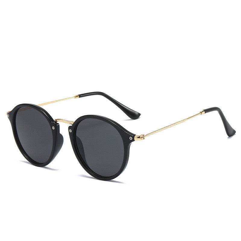 Round Metal Sunglasses Sunglasses For Men And Women - Mubimart