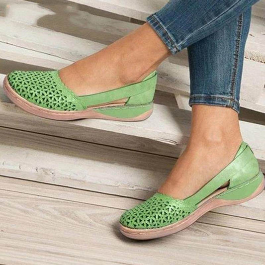 Fashionable sandals women Baotou hollow - Mubimart